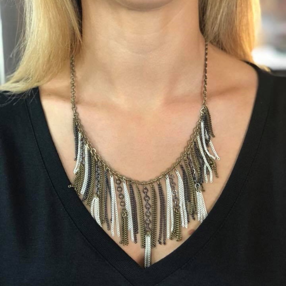 Fringe Benefits Necklace
